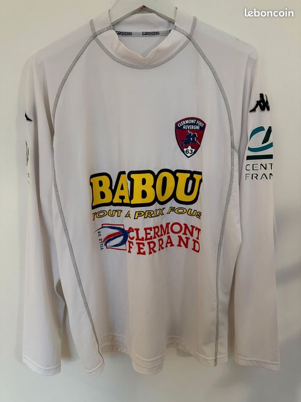 Maillot Clermont Foot 63 Extérieur 2009-2010 - N°4 Medhi Benatia - Taille L