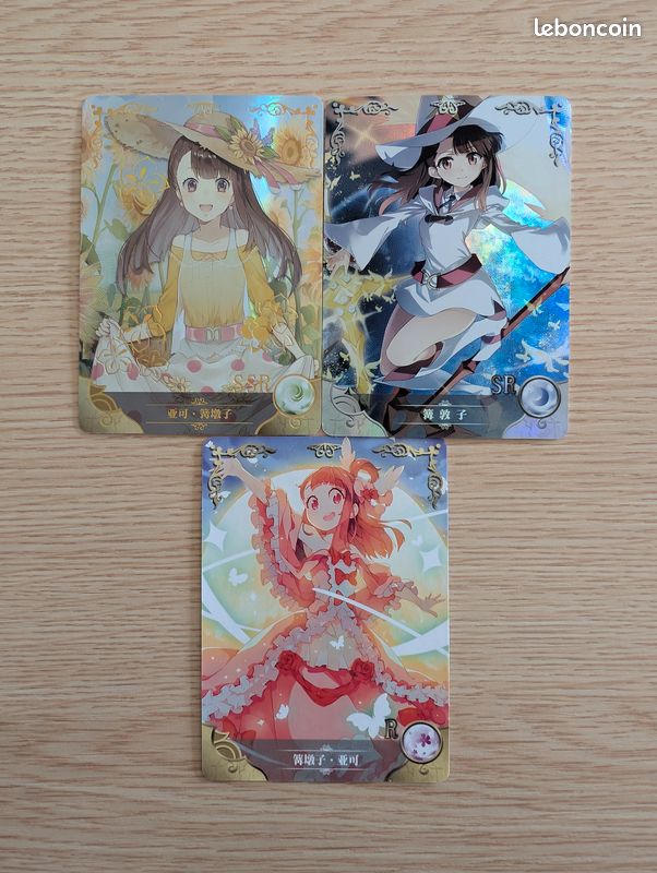 VB - Cartes Goddess Story - "Little Witch Academia" (image 1)