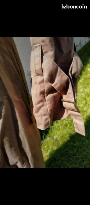 Manteau trench kaki marron neuf vintage (image 14)