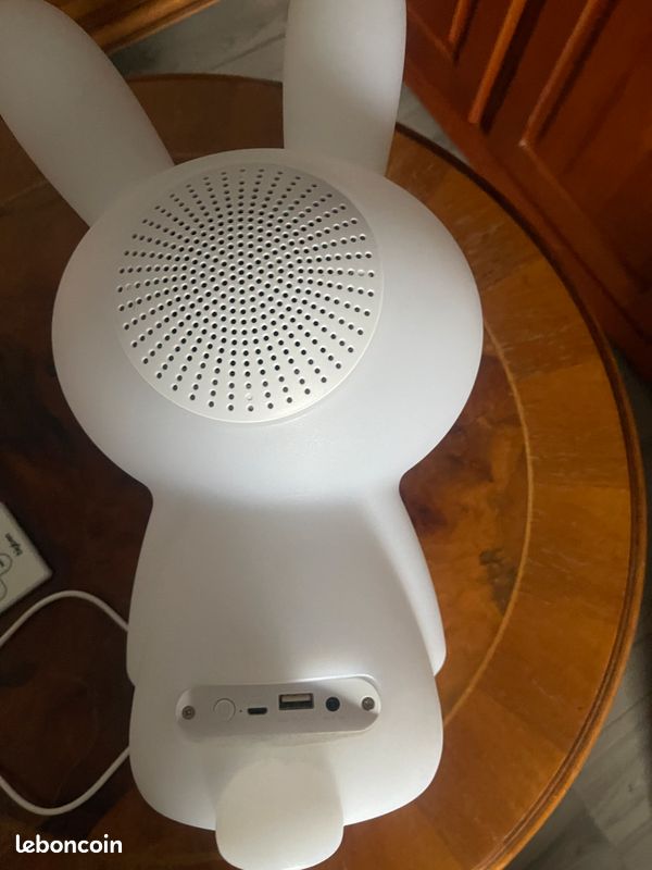 Enceinte nomade Bluetooth LED lapin - 15 W - 10 effets lumineux - (image 4)