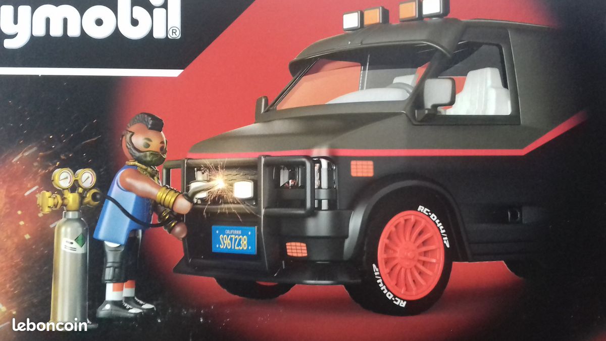 PLAYMOBIL Le Fourgon de l'Agence tous risques 70750