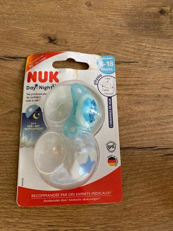 Nuk Trendline Sucettes Physiologiques Silicone 18-36 mois Duo