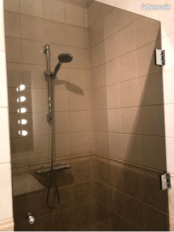 Porte douche pivotante verre (image 3)
