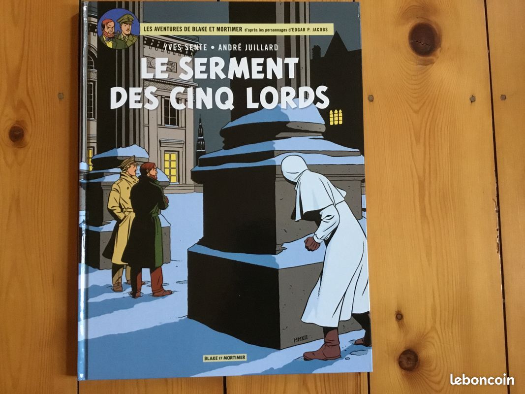 Bd neuve eo black et mortimer le serment des cinq lords (image 1)