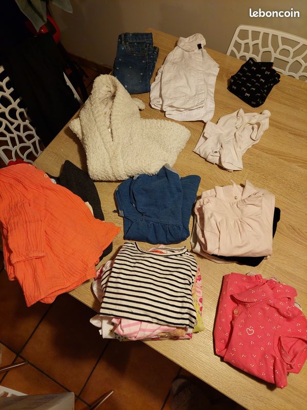 Lot vetement fille 9 mois (image 1)