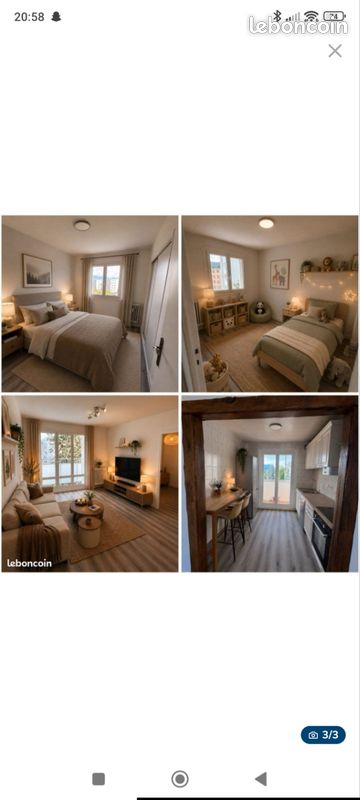 Appartement 3 pièces 52 m² · à Fontaine · 52 m² · 152 000 €