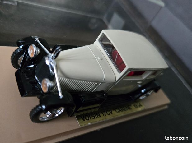 Boîte Vide Solido 1/43 - Voisin 17 CV Carène Surbaissée 1934 - Réf. 144 - Occasion