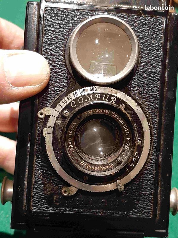 Appareil photo de collection Voigtländer Allemagne Année 1930