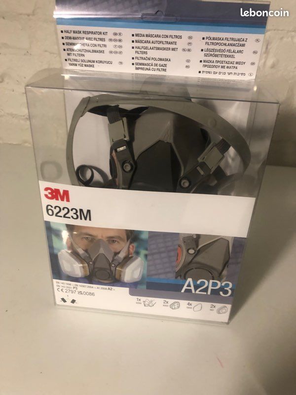 Masque 3M anti poussière (image 1)
