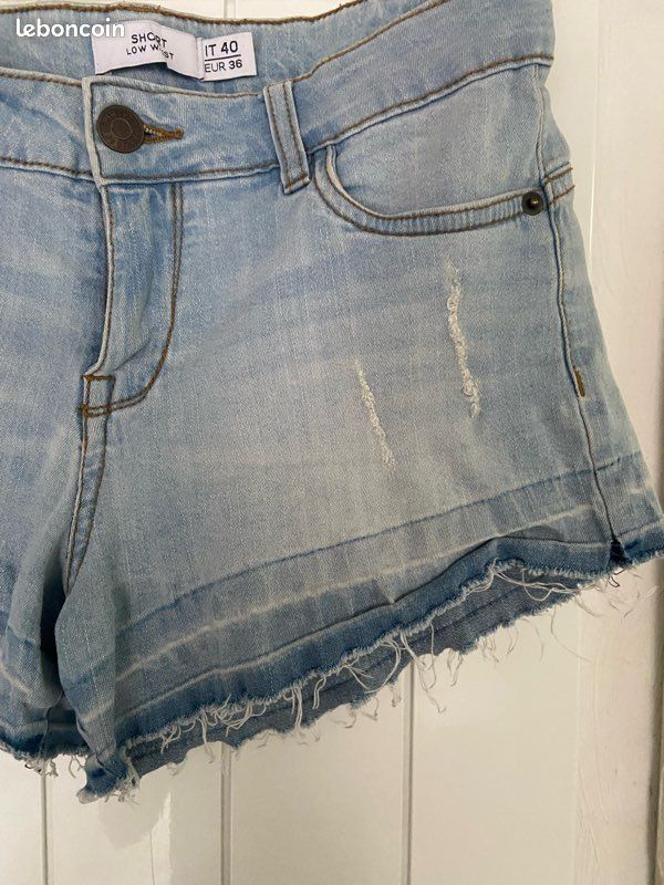 Mini short en jean OVS (image 2)