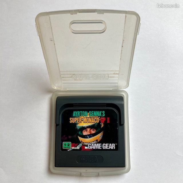 Jeu SEGA Game Gear - Ayrton Senna's Super Monaco GP II - 1995 - Course Automobile