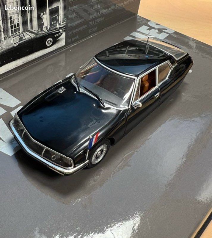 CITROEN SM Expérimentale JIELGE 1/43, Résine, Quiralu, Miniature Française