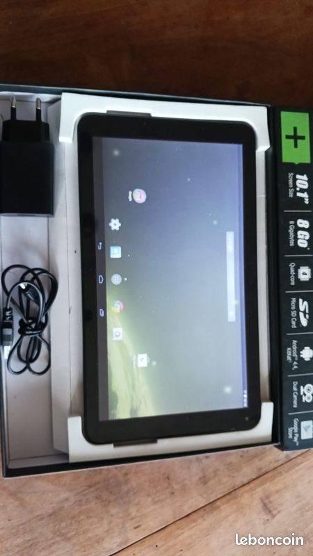 Touch Screen Di Ricambio Per Tablet LOGICOM L-EMENT Tab 1001 / 1040 / 1043 Con Biadesivo - 6
