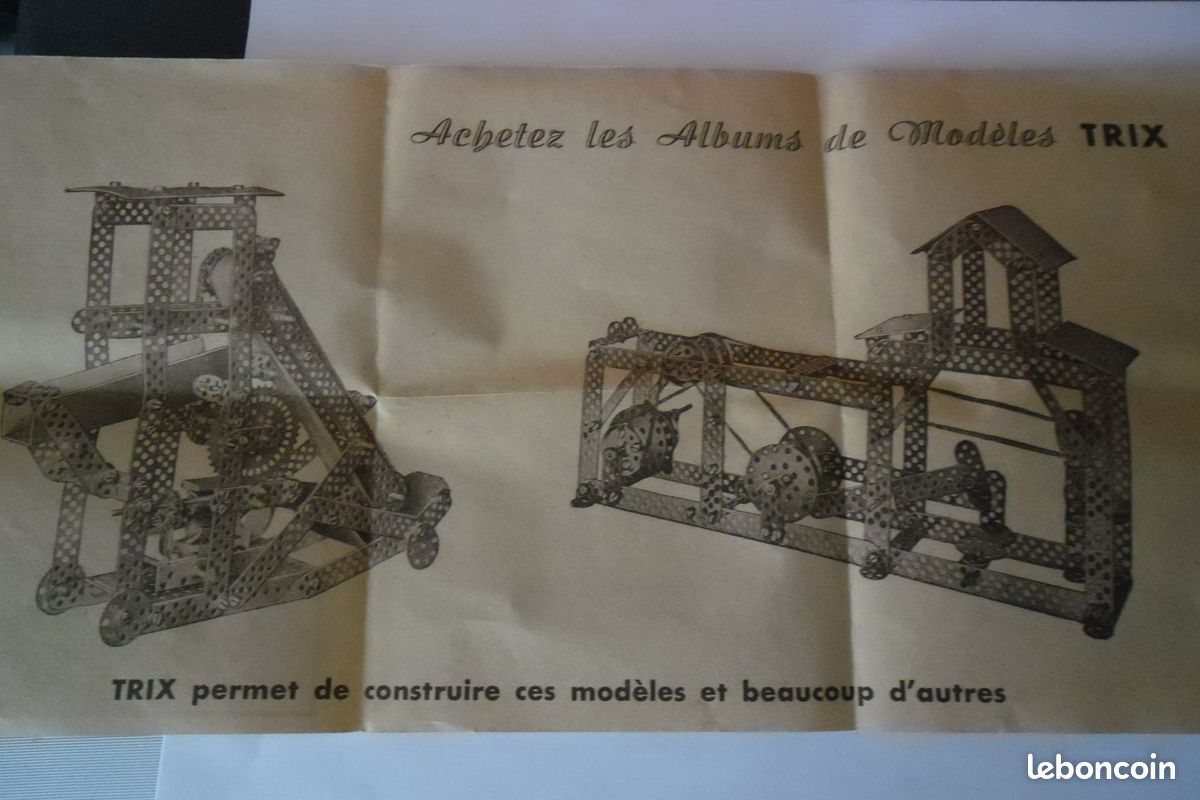 2 anciennes boites de mécano Trix (image 6)