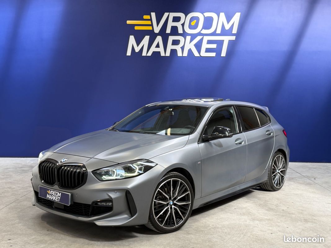 BMW Série 118D 150ch M Sport - Suivi Complet - CarPlay - Toit ouvrant - Frozen Pure Grey (image 1)