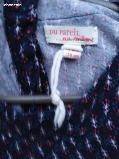 Superbe robe Du Pareil au Même taille 14 ans (image 2)