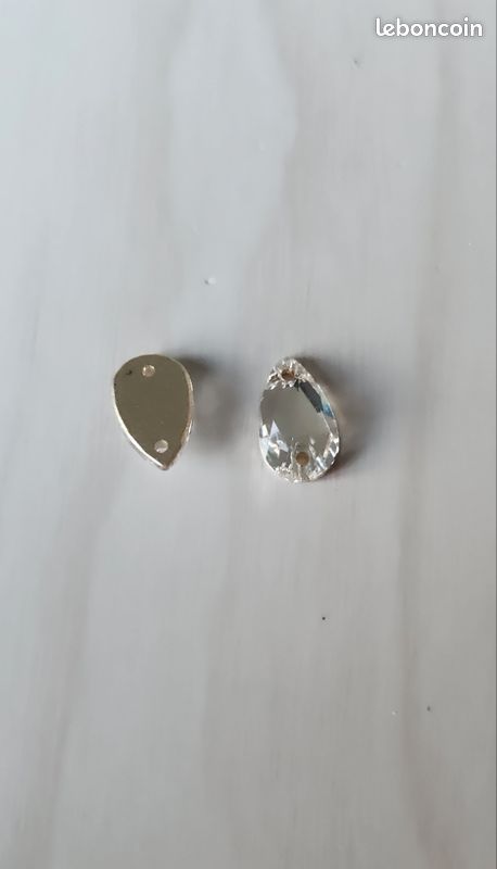 Swarovski - Strass en verre de cristal (6 pièces- 1.2cm) (image 2)