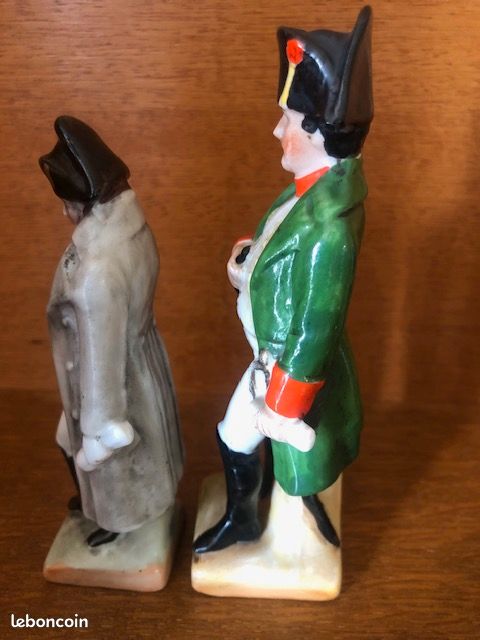 PLOMB FIGURINES D'ARTISTES SUR BASE METAL MODELES - TAMBOUR MAJOR 4 éme