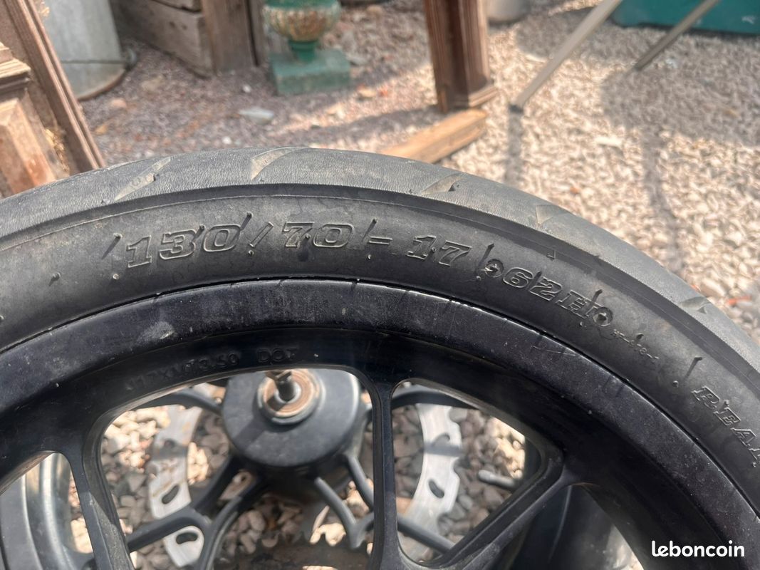 Roues complète moto 50cc (image 3)