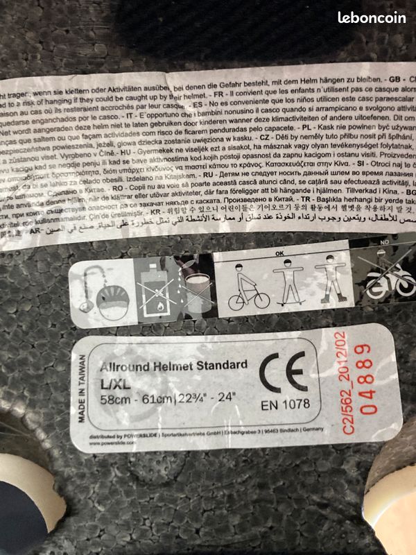Casque de vélo blanc (image 8)