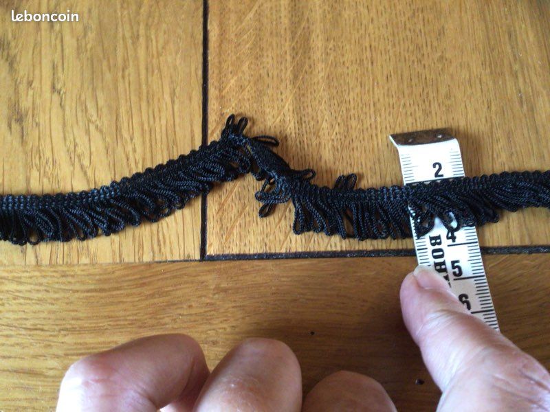 Galons de passementerie noir (image 2)