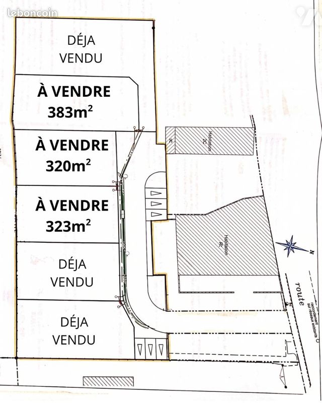 Terrain 320 m² SIMANDRES (image 7)