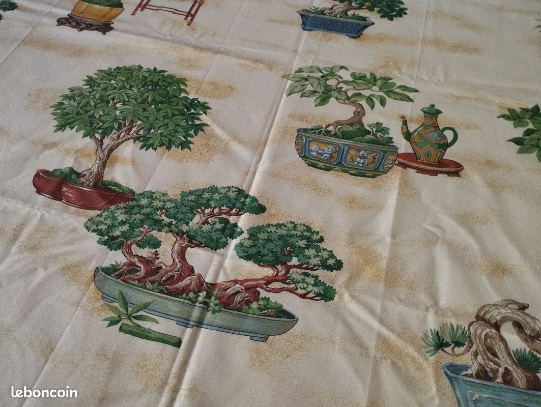Coupon De Tissu Ancien à Petites Fleurs - Motif Vintage Printanier - 43 X 76 Cm - Coton