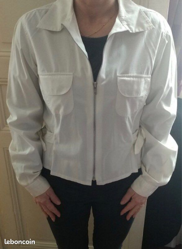 Veste blanche Sud Express (image 1)