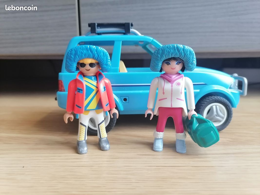 Playmobil vacanciers à la neige (image 1)