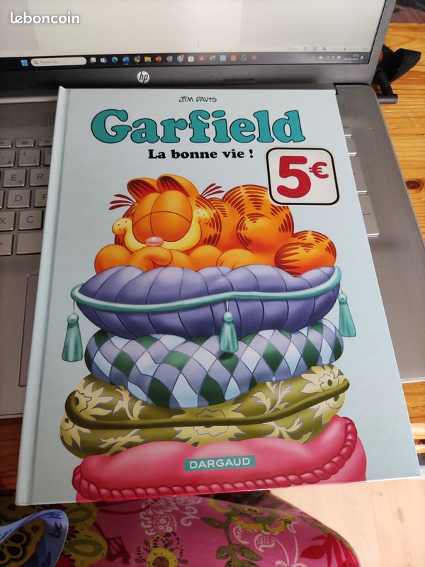 BD Garfield la bonne vie – JIM DAVIS – DARGAUD (image 1)