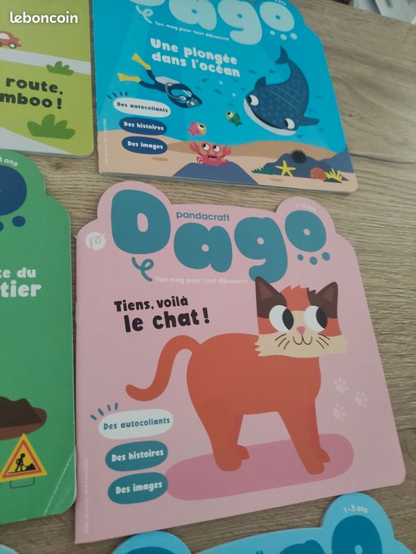 Lot de 12 livres pandacraft 1 a 3 ans (image 4)