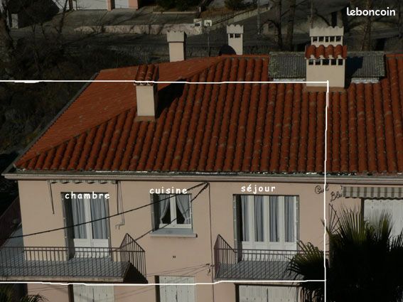 Amélie les bains f2 43m2 ensoléillé