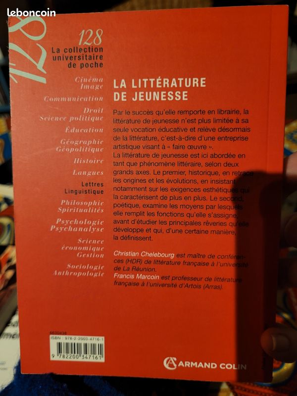 La litterature de jeunesse litterature francais genre sciences de leducation enseignement (image 2)