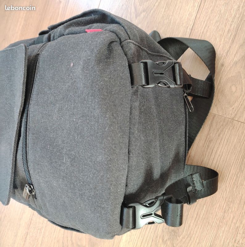 Sac Bandoulière Pour Appareil Photo - Universel, Matelassé, Couleur Vert D'eau