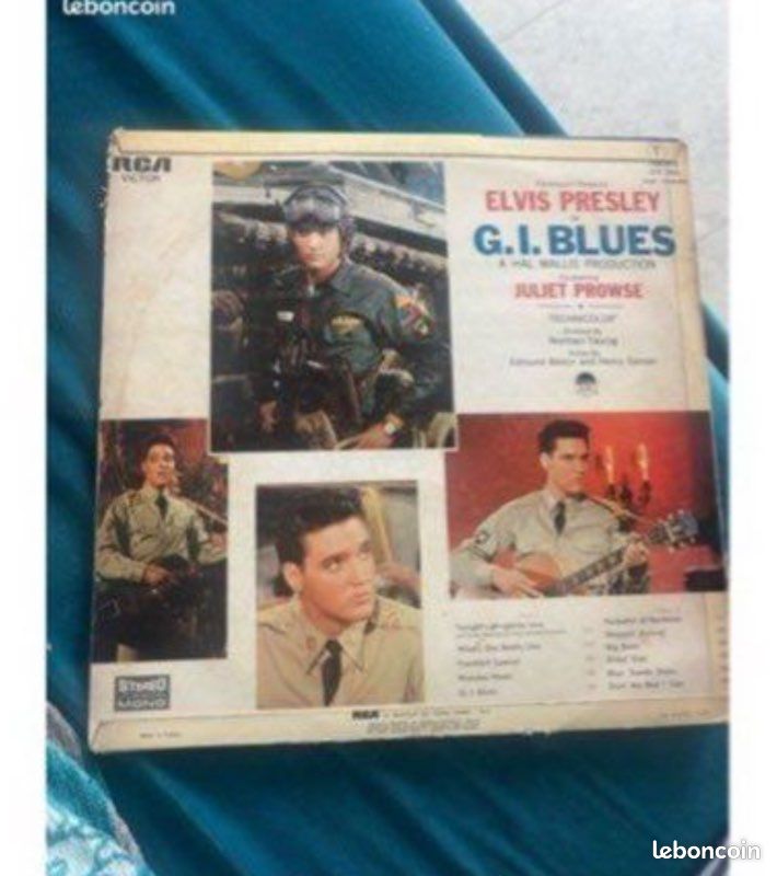 Vinyle 33trs ELVIS. GI BLUES (image 1)