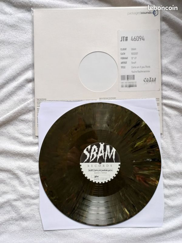 Vends vinyle coloré test press Come And Have A Go if You Think You're Rachmaninoff (image 1)
