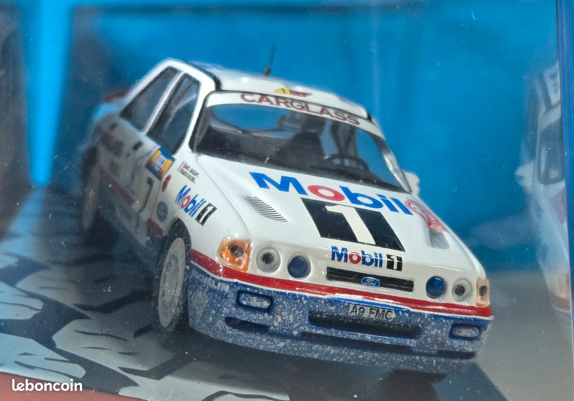 Photo Carte Ford Sierra Cosworth 4x4 Groupe A - Rallye Delecour 1991-1992 - NEAR MINT