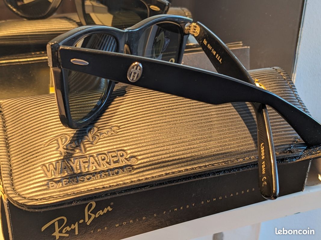 Lunettes de soleil Ray Ban wayfarer Juventus USA Bausch & Lomb (image 6)