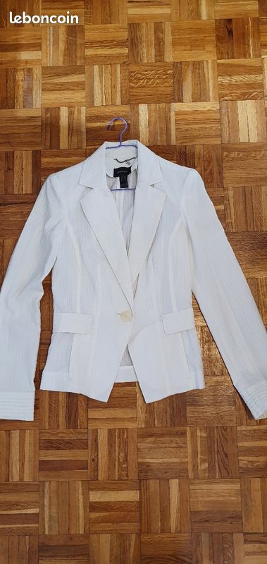 Tailleur / ensemble écru Mango suit T38 (image 1)