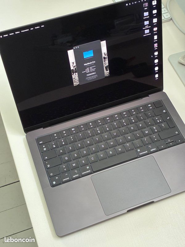 MacBook Pro 14” M3 Pro – 18 Go RAM / 1 To SSD – Comme neuf (image 1)