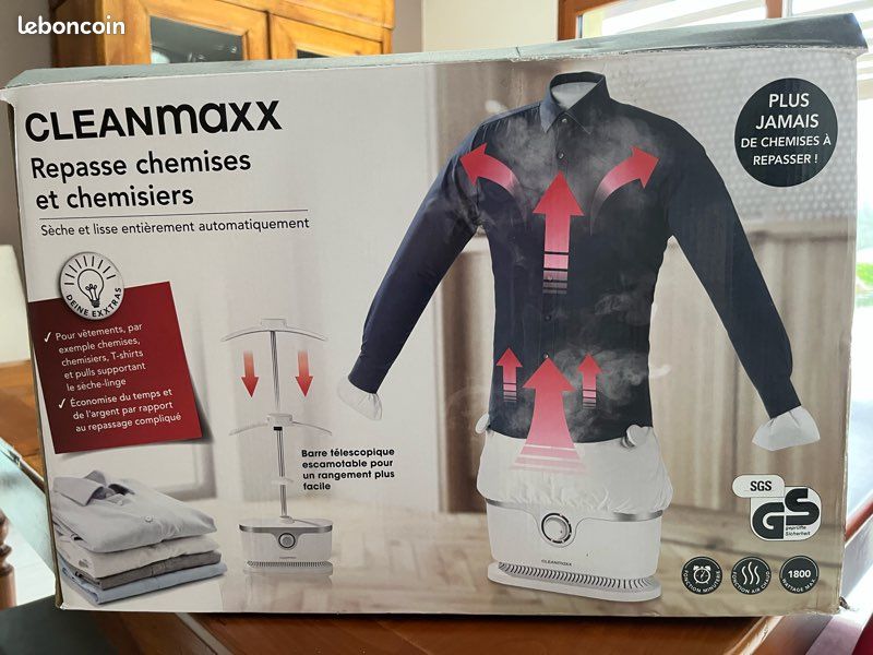 Vend Cleanmaxx de chez Lidl-plus jamais de chemises à repasser