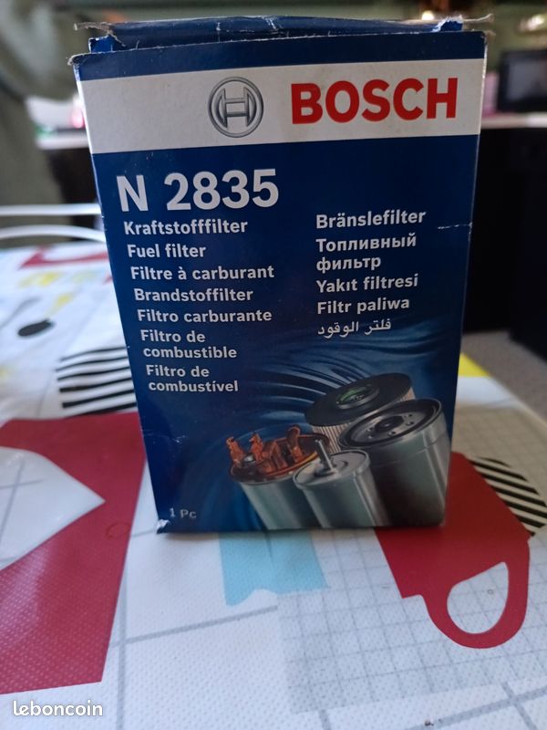 Bosch Filtre Diesel Auto N2835 - Protection Optimale Du Système D'Injection