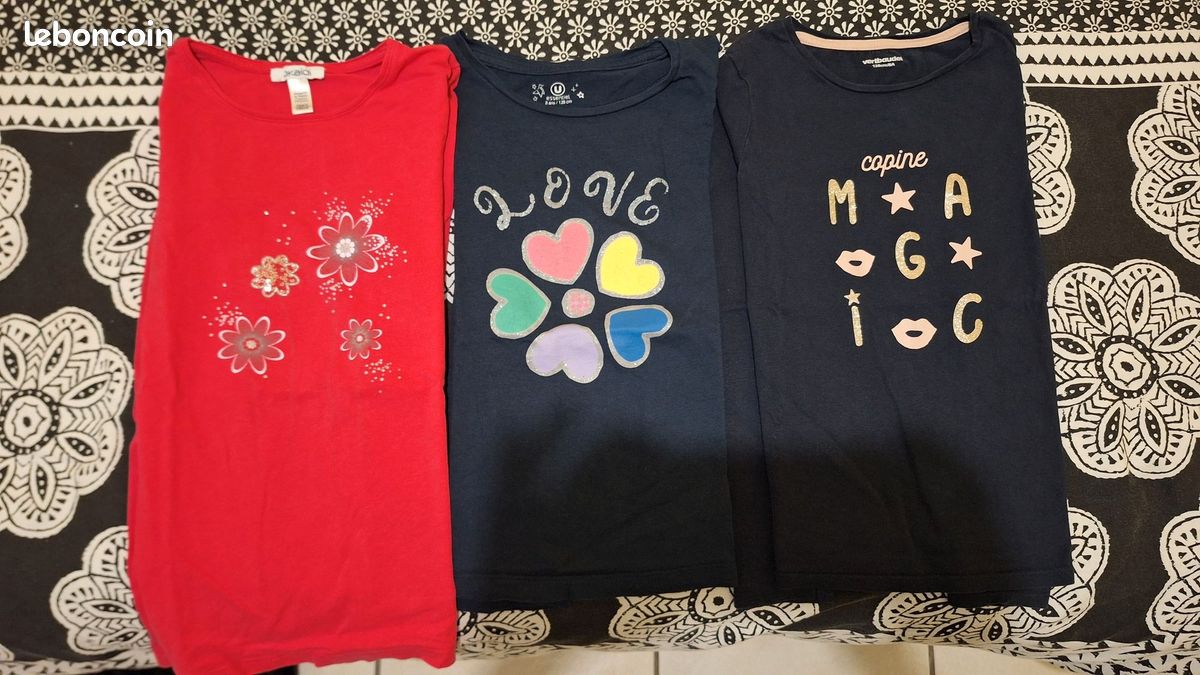 Vêtements filles 6/8 ans hiver été (image 14)