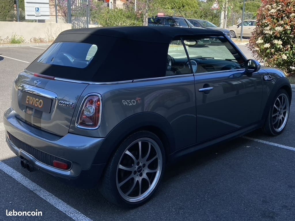 Mini mini cooper s 1.6l 163cv - carplay - capote/embrayage/volant moteur neuf - kit chaine ok (88000 km) (image 2)