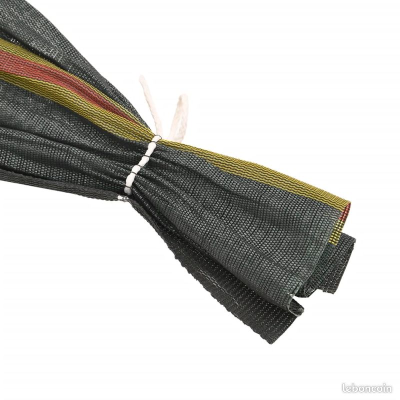 Sacs pour barrage de sable 10 pcs vert foncé 103x25 cm PEHD