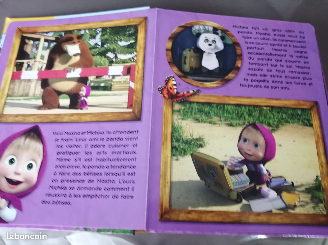Livre JEU MASHA ET MICHKA (image 7)