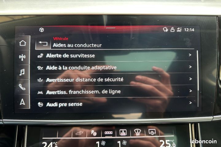 AUDI A8 IV 60 TFSIE 449 AVUS QUATTRO TIPTRONIC 8 340Ch Garantie 12 mois (image 11)
