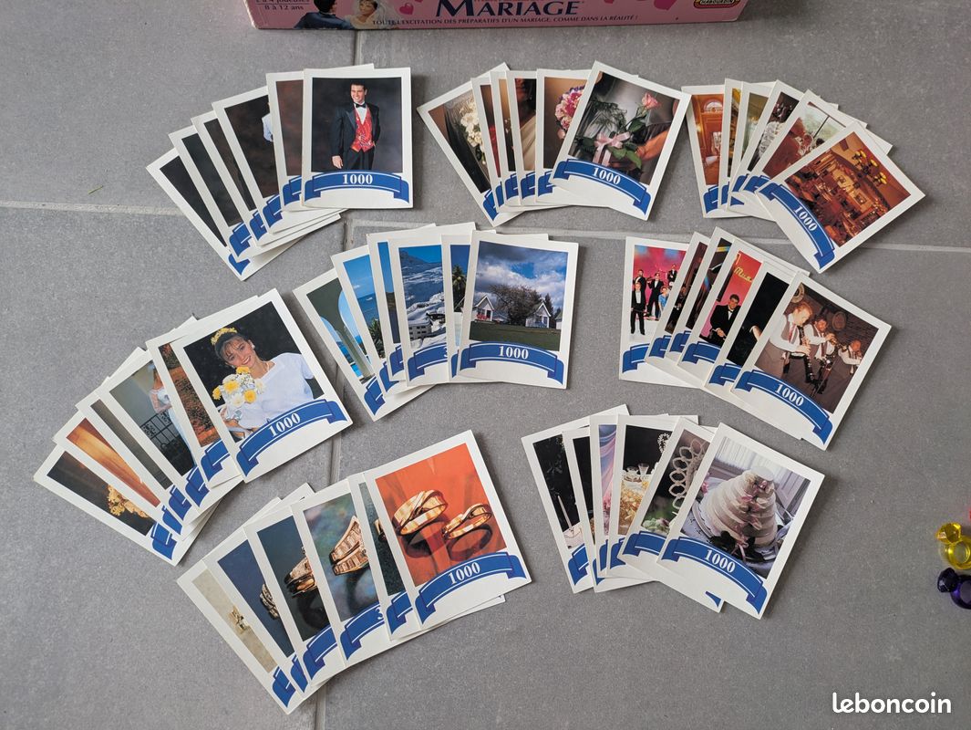 Jeu société vintage merveilleux mariage (image 6)
