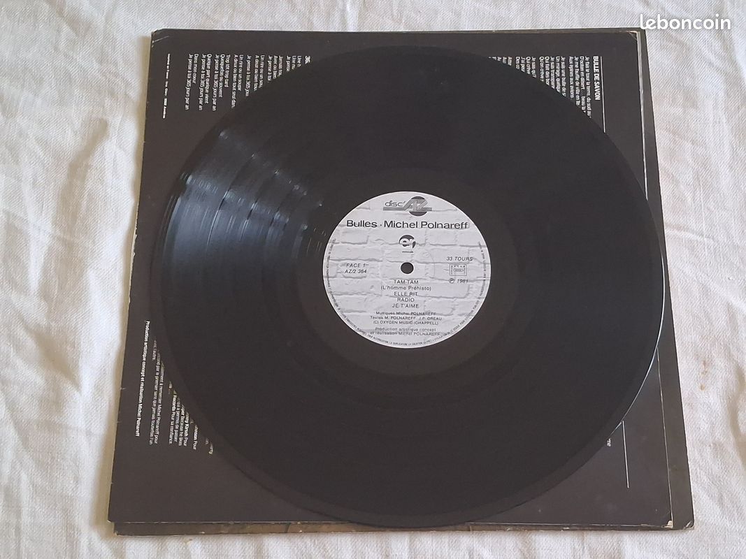 Vinyle 33T - Michel Polnareff - Bulles (image 3)