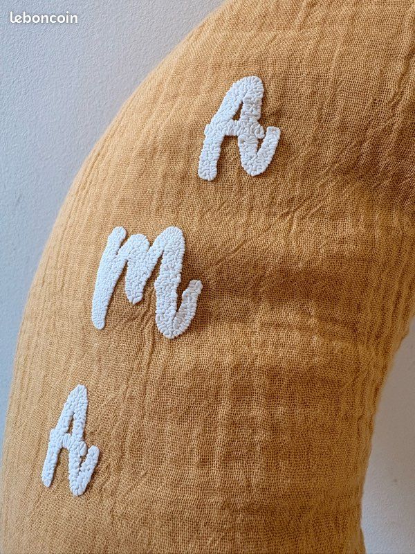 Coussin prénom - cadeau naissance personnalisé (image 3)